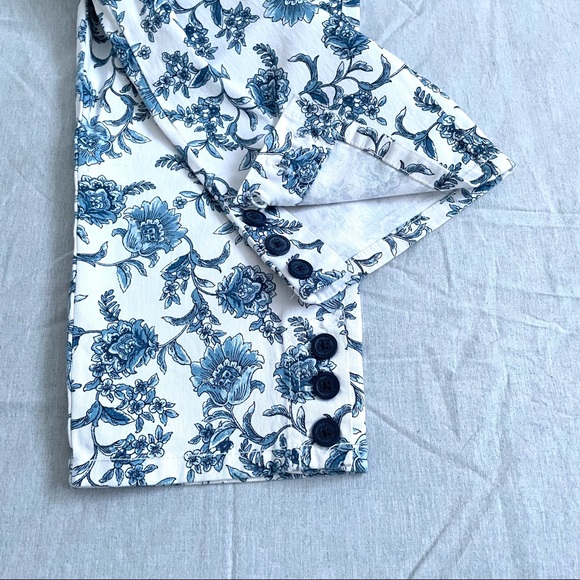 Charter Club Button-Cuff Tummy Control Capri Pants - 8 - Picture 6 of 10